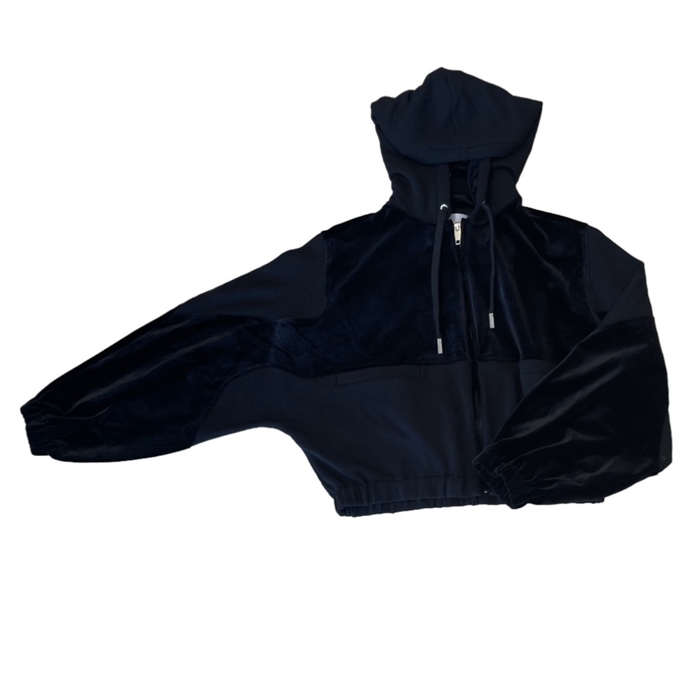 KOOPLES X SPORT BLACK JACKET SIZE 2 - Picture 5 of 10